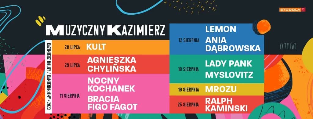Kult w Kazimierzu Dolnym: Kiedy i gdzie zobaczyć koncert Kultu?